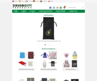 Dreamcitypack.com(Customized bags pouches manufacturer) Screenshot