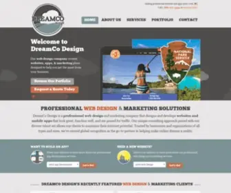 Dreamcodesign.com(DreamCo Design) Screenshot