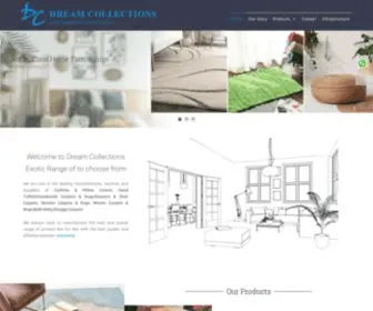 Dreamcollections.net(Home Furnishing & Floor Coverings) Screenshot