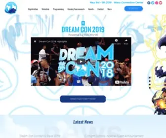 Dreamconvention.com(Dream con) Screenshot