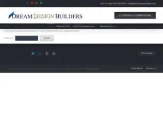 Dreamdesignbuilders.com(Dream Design Builders) Screenshot