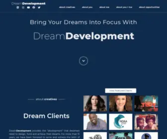 Dreamdevelopment.com(Put Your Dreams Into Action with Dream Development) Screenshot