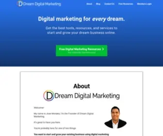 Dreamdigitalmarketing.com(Dream Digital Marketing) Screenshot