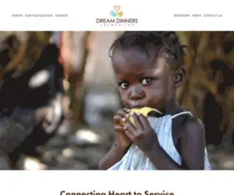 Dreamdinnersfoundation.org(The Dream Dinners Foundation is the 501(c)(3)) Screenshot