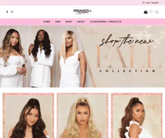 Dreamdollkollextion.com(Luxury Wigs) Screenshot