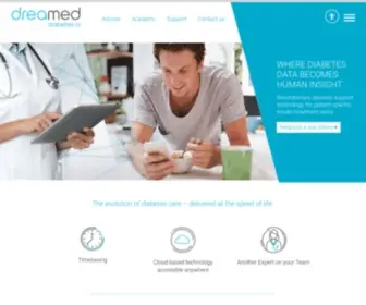 Dreamed-Diabetes.com(Diabetes AI solutions) Screenshot