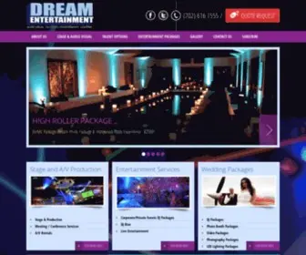 Dreamentertainment.com(Dreamentertainment) Screenshot