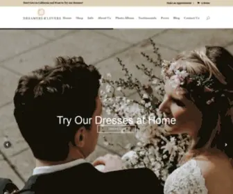 Dreamersandlovers.com(Bohemian Wedding Dresses) Screenshot