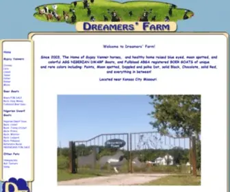 Dreamersfarm.com(Dreamer's farm) Screenshot