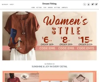 Dreamfitting.com(dreamfitting) Screenshot