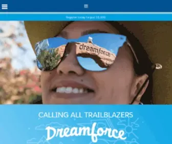Dreamforce.com(Dreamforce 2019) Screenshot