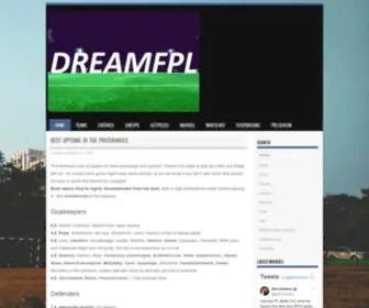 Dreamfpl.com(Dream FPL) Screenshot