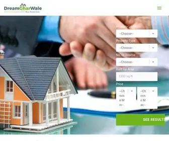 DreamGharwale.com(Dream Ghar Wale) Screenshot