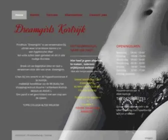 DreamGirlskortrijk.com(Privéhuis "Dreamgirls") Screenshot