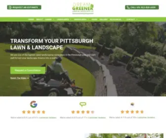 DreamGreenerlawn.com(Landscaping Service Pittsburgh) Screenshot