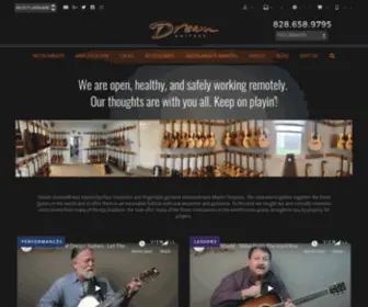 DreamGuitars.com(Dream Guitars) Screenshot