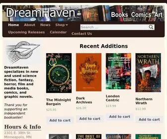 Dreamhavenbooks.com(DreamHaven Books) Screenshot