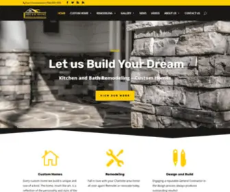 Dreamhomebuildersandremodelers.com(Dream Home Builders and Remodelers Charlotte) Screenshot