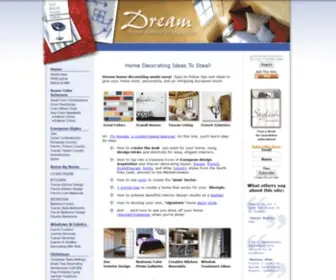 Dreamhomedecorating.com(Home Decorating Ideas To Steal) Screenshot