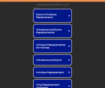 Dreamhousewindows.com(Dream House Windows) Screenshot