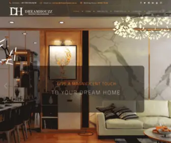 Dreamhouzz.co.in(Architecture & Interiors) Screenshot