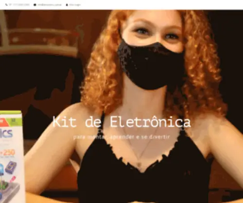 Dreaminc.com.br(Curso de eletronica) Screenshot