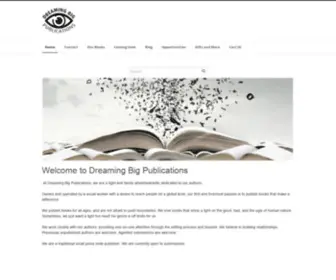 Dreamingbigpublications.com(Dreaming Big) Screenshot