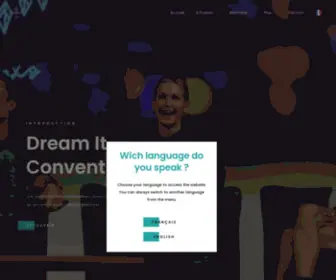 Dreamit-Conventions.com(Dream It Conventions) Screenshot