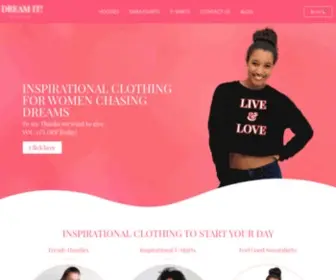 Dreamitboutique.com(Inspirational Clothing For Powerful Women) Screenshot