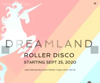 Dreamlandrollerrink.com(Dreamland Roller Rink) Screenshot