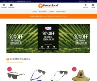 Dreamlandsunglasses.com(Dreamland Sunglasses Costa Rica) Screenshot