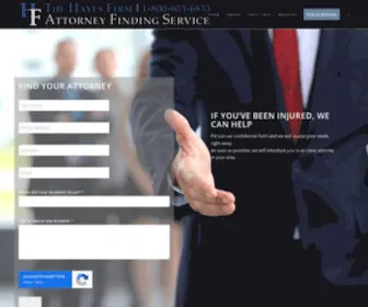 Dreamlegalteam.com(Free Help Finding an Injury Lawyer) Screenshot