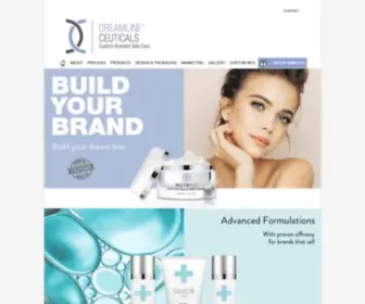 Dreamlineceuticals.com(Private Label Hair Products) Screenshot