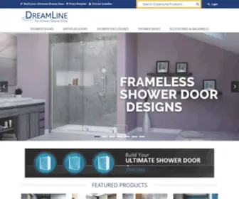 Dreamline.com(Shower doors) Screenshot