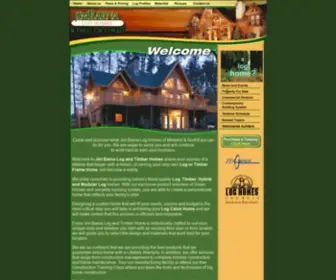 Dreamloghome.com(Dream Log Home) Screenshot