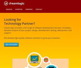 Dreamlogic.io(Software Company) Screenshot