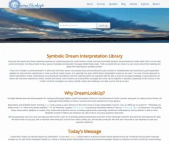 Dreamlookup.com(Everyone has dreams and every dreaming experience) Screenshot