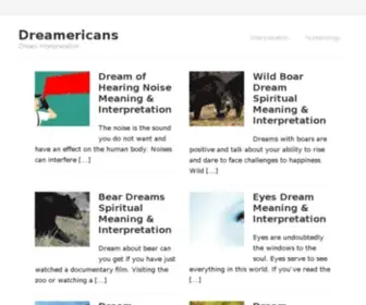 Dreammeaning.xyz(Dream Meaning) Screenshot