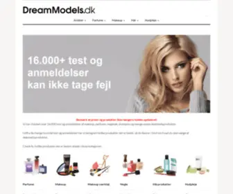 Dreammodels.dk(Alt om parfume og makeup) Screenshot