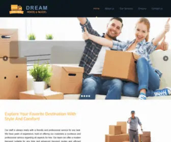 Dreammoversandpackers.com(Packers & Movers Services In Jaipur) Screenshot