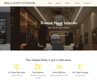 Dreamnestinterior.com(Dream Nest Interior) Screenshot