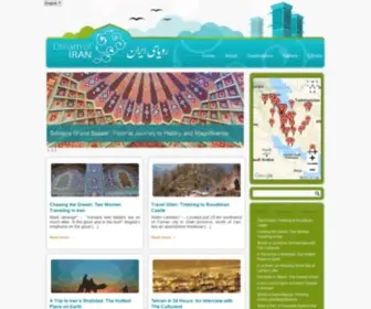 Dreamofiran.com(Dream of Iran) Screenshot