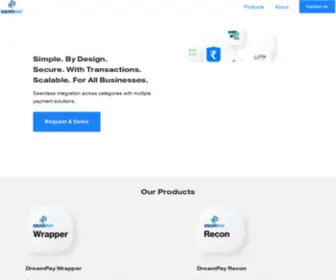 Dreampay.com(Revolutionising payment with multiple solutions) Screenshot