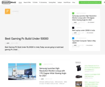 DreampcWorld.com(Home) Screenshot