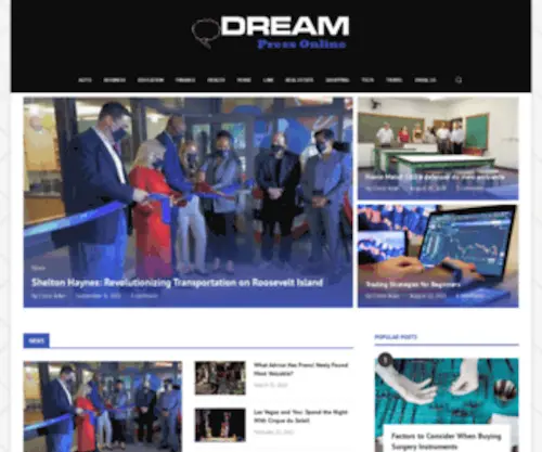 Dreampressonline.com(Ideas and Anything Else) Screenshot