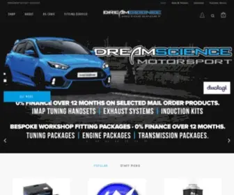 Dreamscience-Automotive.co.uk(Dreamscience Motorsport) Screenshot