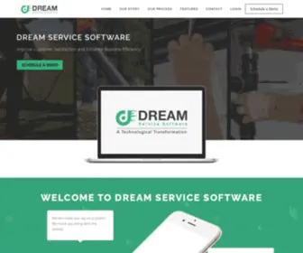Dreamservicesoftware.com(Pest Control CRM Software) Screenshot