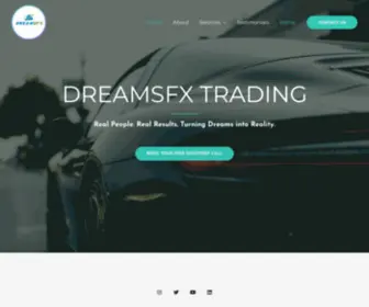 DreamsfXtrading.com(DreamsFX Trading) Screenshot