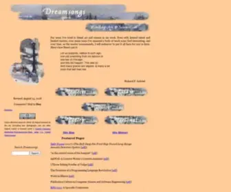 Dreamsongs.com(Dreamsongs) Screenshot