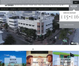 Dreamsouthbeach.com(South Beach Luxury Hotel) Screenshot